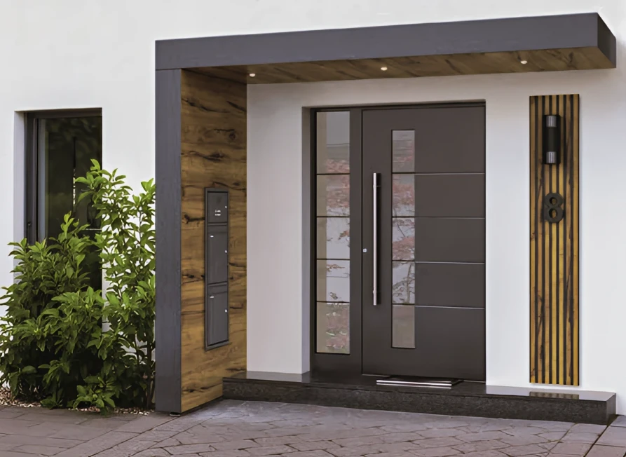 FEBRU PLUS Haustür- und kubisches Vordach-Element